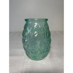 Vintage DPS Polatis Aqua Blue Vase 5‎  1/2"
